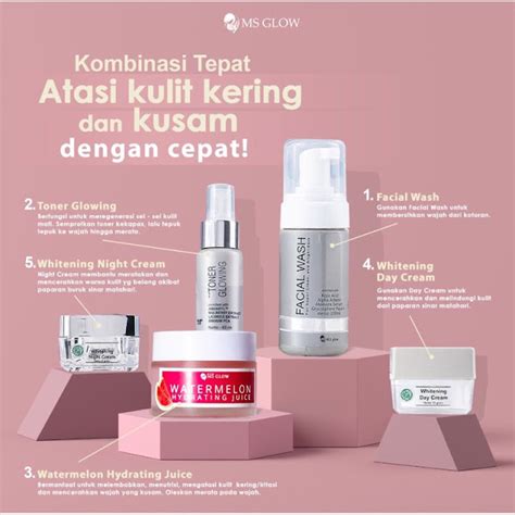 7 Cara Menggunakan Paket MS Glow untuk Menghilangkan Kulit Kusam dalam 1 Minggu! 7 Cara Menggunakan Paket MS Glow untuk Menghilangkan Kulit Kusam dalam 1 Minggu!